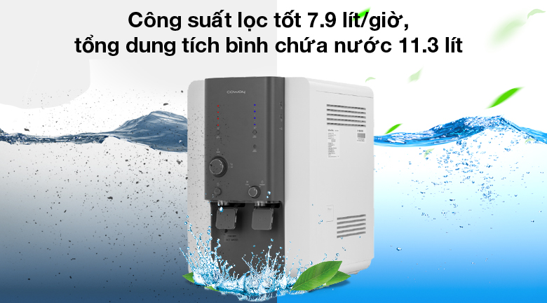 [HÀNG CHÍNH HÃNG] Máy lọc nước RO nóng ấm nguội lạnh Coway CHP-18AR 4 lõi