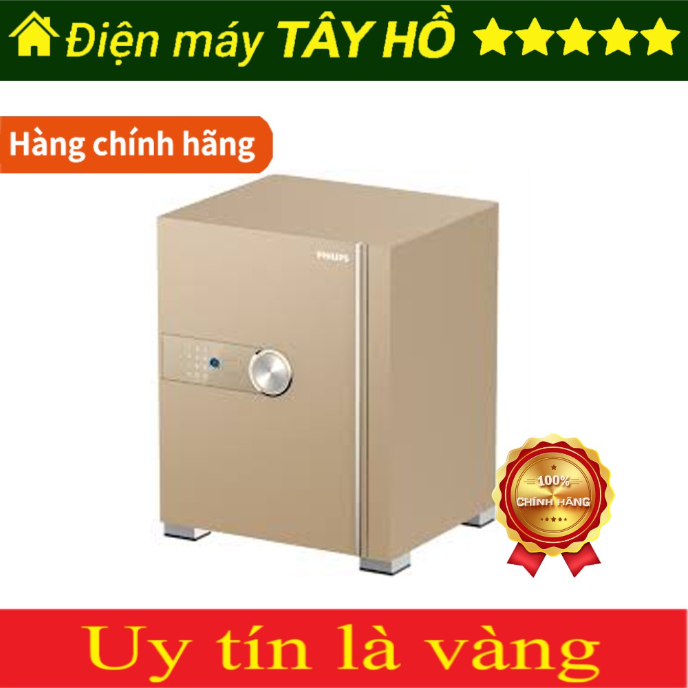 [HÀNG CHÍNH HÃNG] Két sắt nhập khẩu thông minh Philips SBX202 5C0 Khóa bảo mật vân tay điện tử, Khung thép Carbon