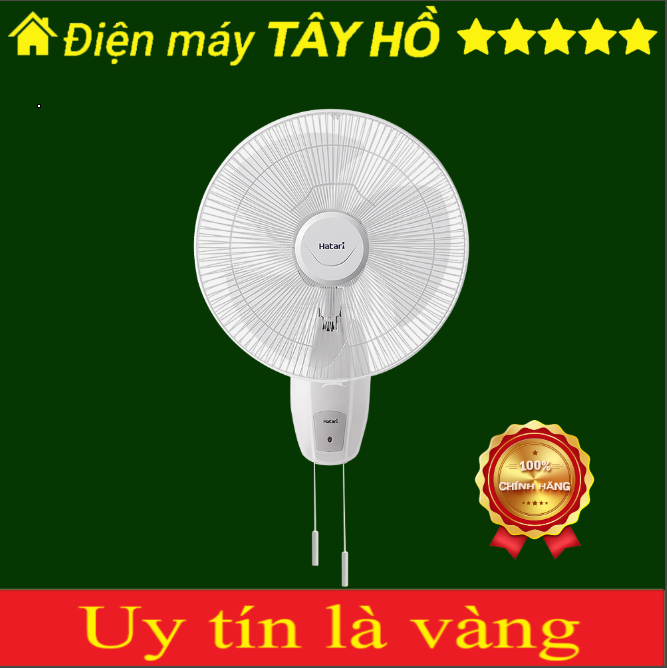 [HÀNG CHÍNH HÃNG] Quạt treo tường Hatari HT-W16M4 xuất xứ Thái Lan
