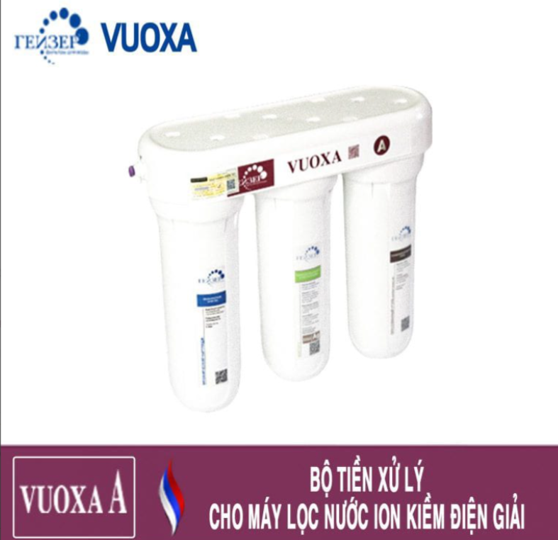 [HÀNG CHÍNH HÃNG] MÁY LỌC NƯỚC GEYSER VUOXA A – BỘ TIỀN XỬ LÝ NƯỚC HOÀN HẢO CHO MÁY ION KIỀM