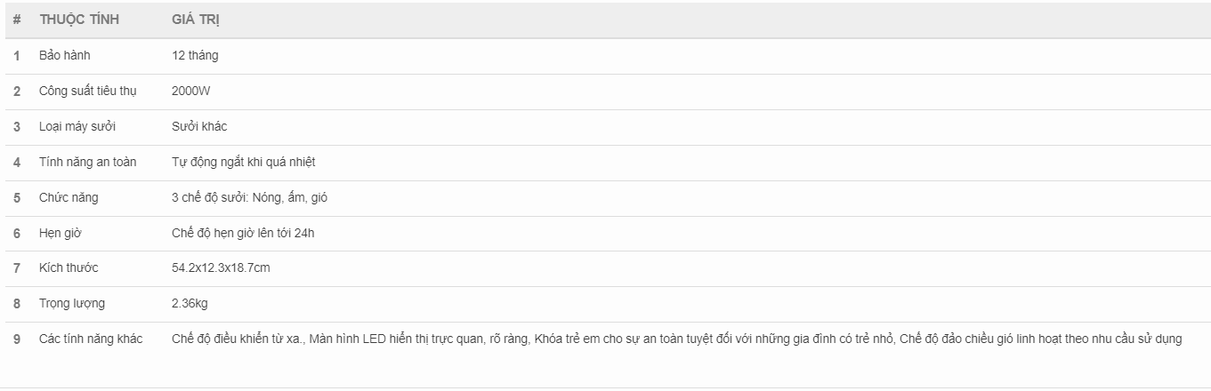 [GIẢM 30%] [HÀNG CHÍNH HÃNG] Máy sưởi điều hòa Ceramic Mutosi MCH-2000E