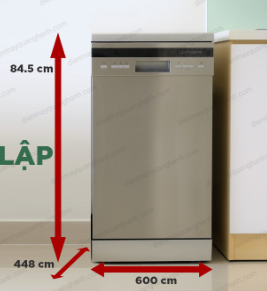 [GIẢM 30%] [HÀNG CHÍNH HÃNG] [JUNGER | DWJ-450] Máy rửa chén Junger DWJ450 / DWJ_450 2400W thương hiệu Đức (tặng viên rửa bát, miễn phí lắp đặt)