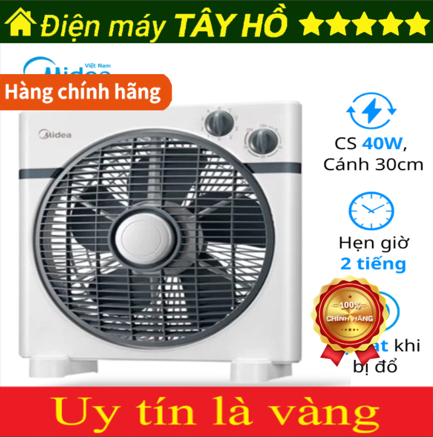 [HÀNG CHÍNH HÃNG] Quạt hộp Midea KYT30-15A