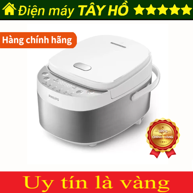 [HÀNG CHÍNH HÃNG]Nồi cơm điện tử mini 0.85 lít Philips HD3170/66