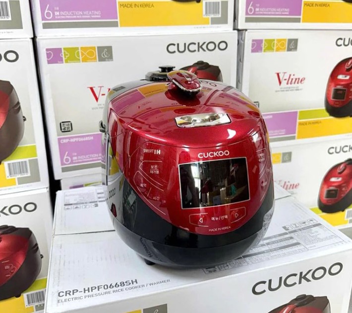 [HÀNG CHÍNH HÃNG] Nồi cơm điện cao tần áp suất Cuckoo CRP-HPF0668SH - 1.08 lít