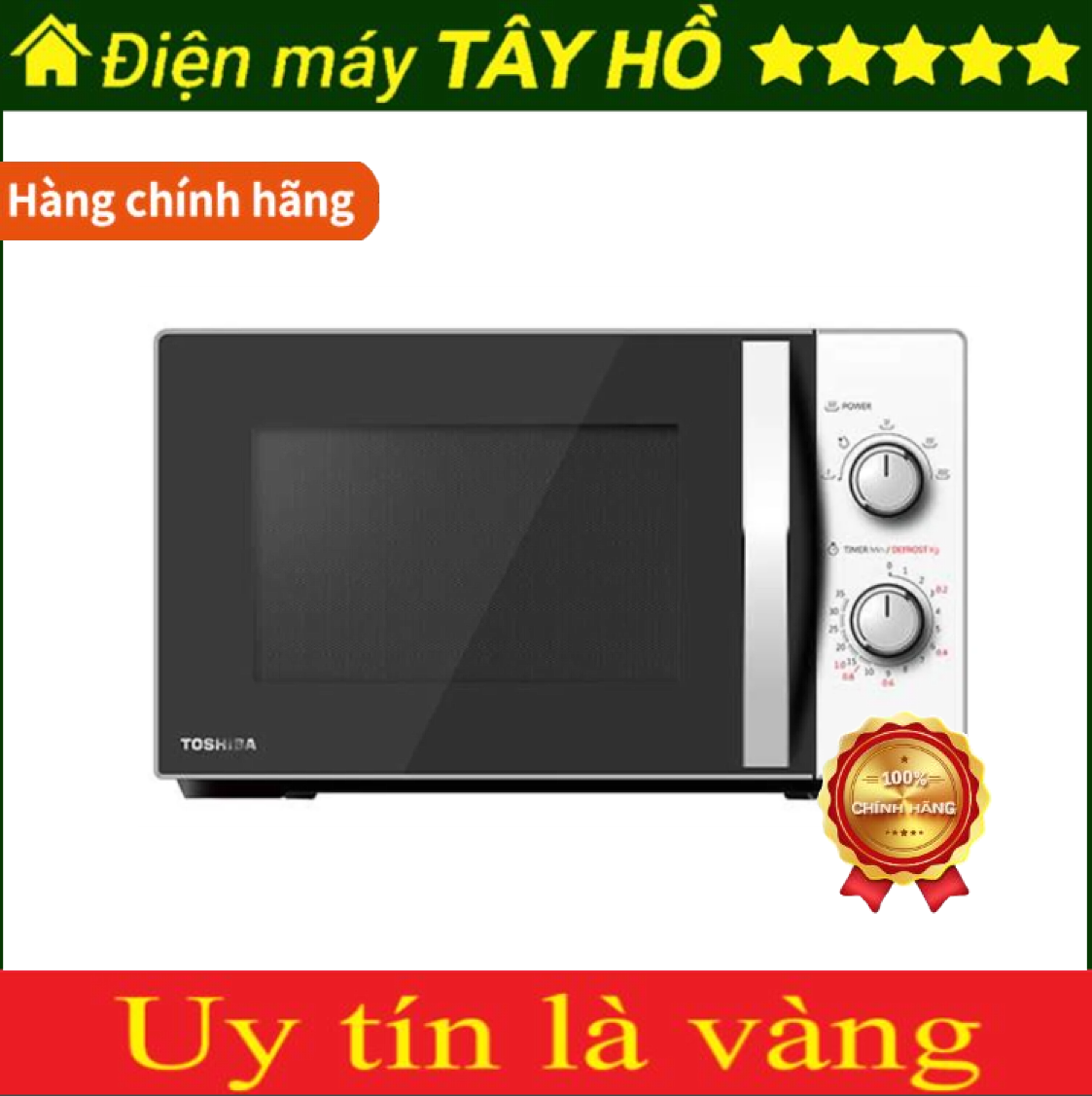 [HÀNG CHÍNH HÃNG] Lò vi sóng Toshiba MW2-MM20P(BK) + MWP-MM20P(WH) 20 lít