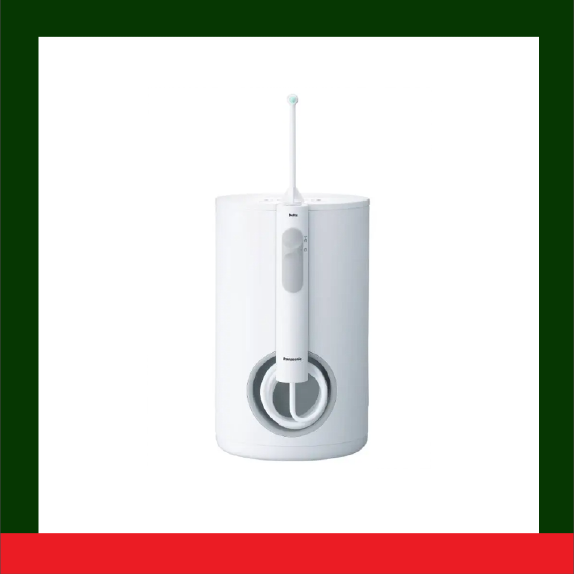[HÀNG CHÍNH HÃNG] Máy tăm nước Panasonic EW1613W451- Công nghệ siêu âm – 10 mức điều chỉnh