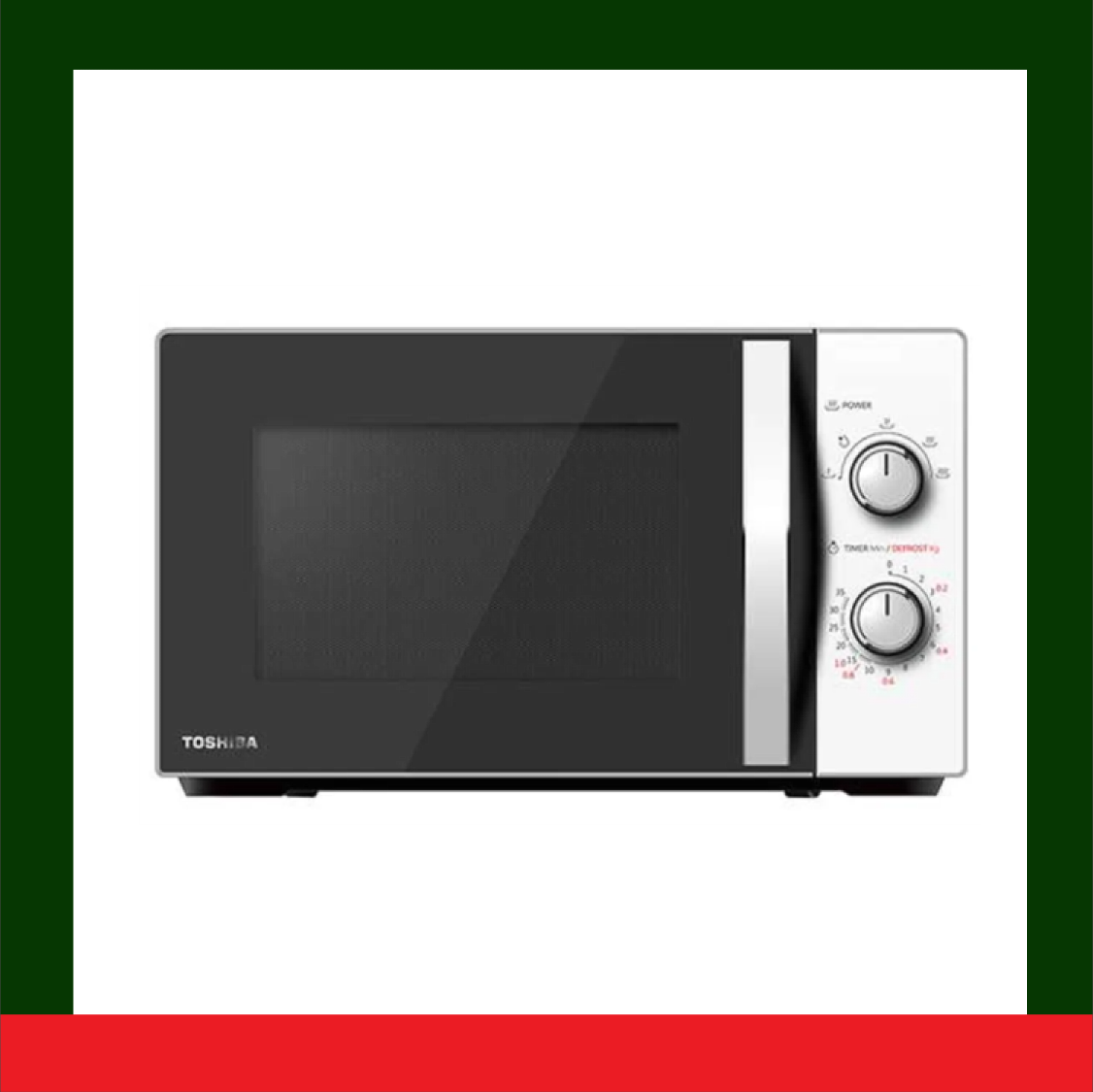 [HÀNG CHÍNH HÃNG] Lò vi sóng Toshiba MW2-MM20P(BK) + MWP-MM20P(WH) 20 lít