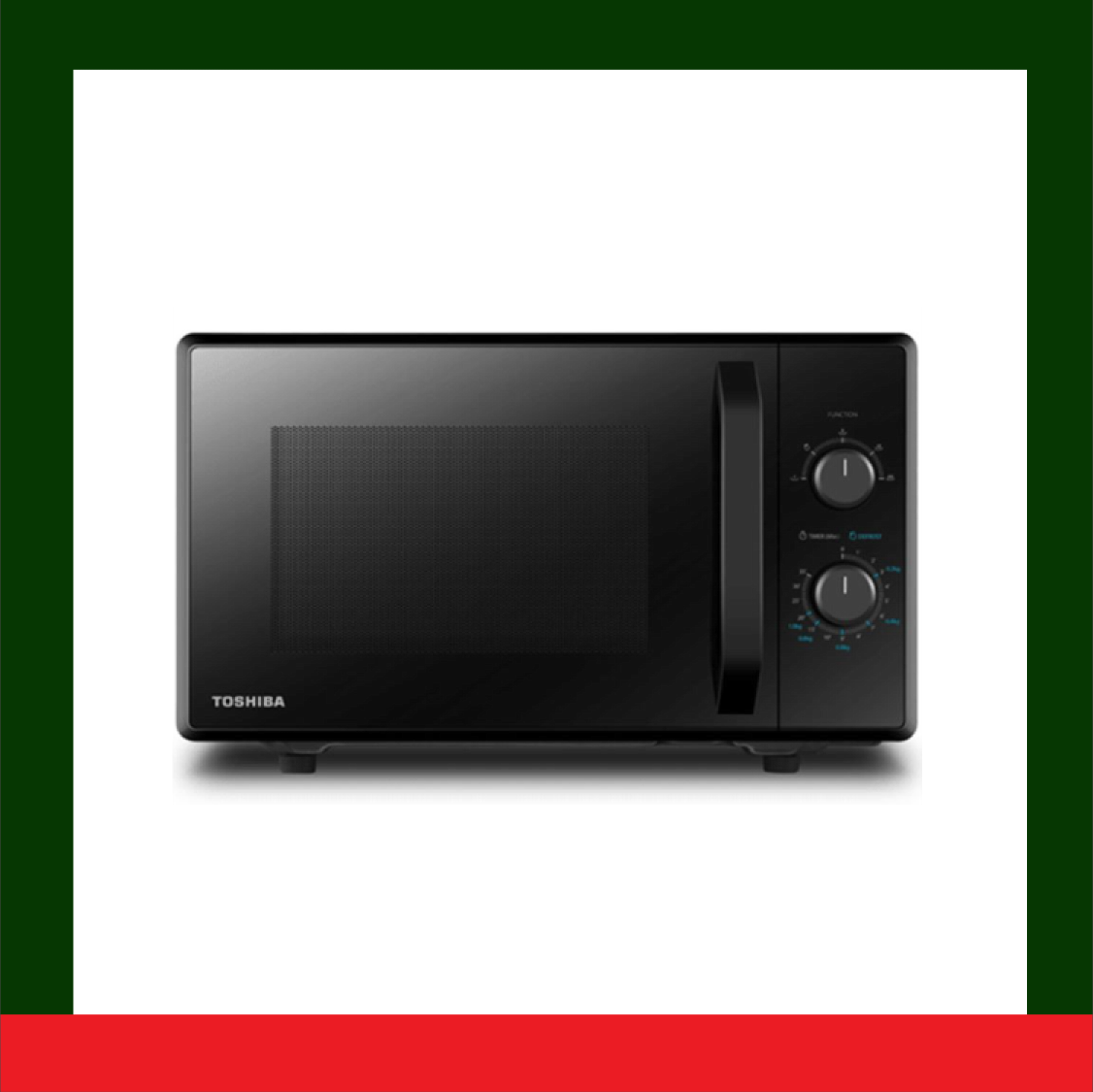 [HÀNG CHÍNH HÃNG] Lò vi sóng Toshiba 24 lít MW2-MM24PC(BK)