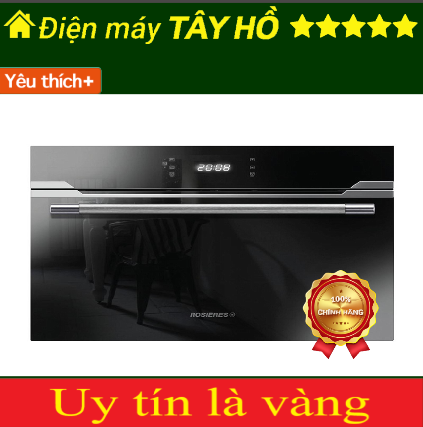 [HÀNG CHÍNH HÃNG] Lò Nướng Kèm Hấp Rosieres RFVS580X