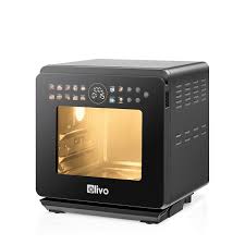 [GIẢM 40%][HÀNG CHÍNH HÃNG] Nồi Chiên Hấp Đa Năng OLIVO SF1600 - Phiên bản Đặc Biệt cao cấp nhất, Màn hình OLED hiện đại, 70 chế độ cài sẵn, Dung tích 16L, Vệ sinh dễ dàng