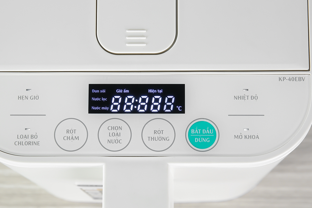 [HÀNG CHÍNH HÃNG] Bình thủy điện Sharp KP-40EBV-WH / KP-40EBV-BK 4 lít