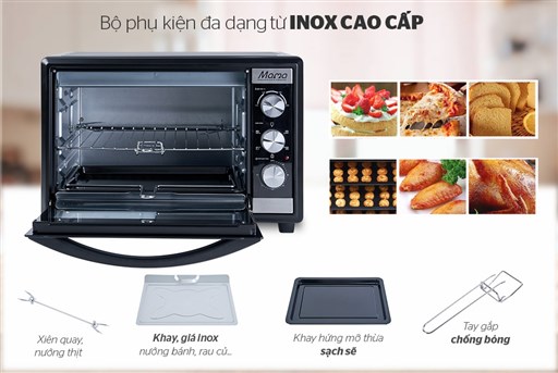 [HÀNG CHÍNH HÃNG] LÒ NƯỚNG 40L SUNHOUSE MAMA SHD4240