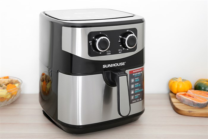[HÀNG CHÍNH HÃNG] Nồi chiên không dầu Sunhouse SHD4035 9 lít