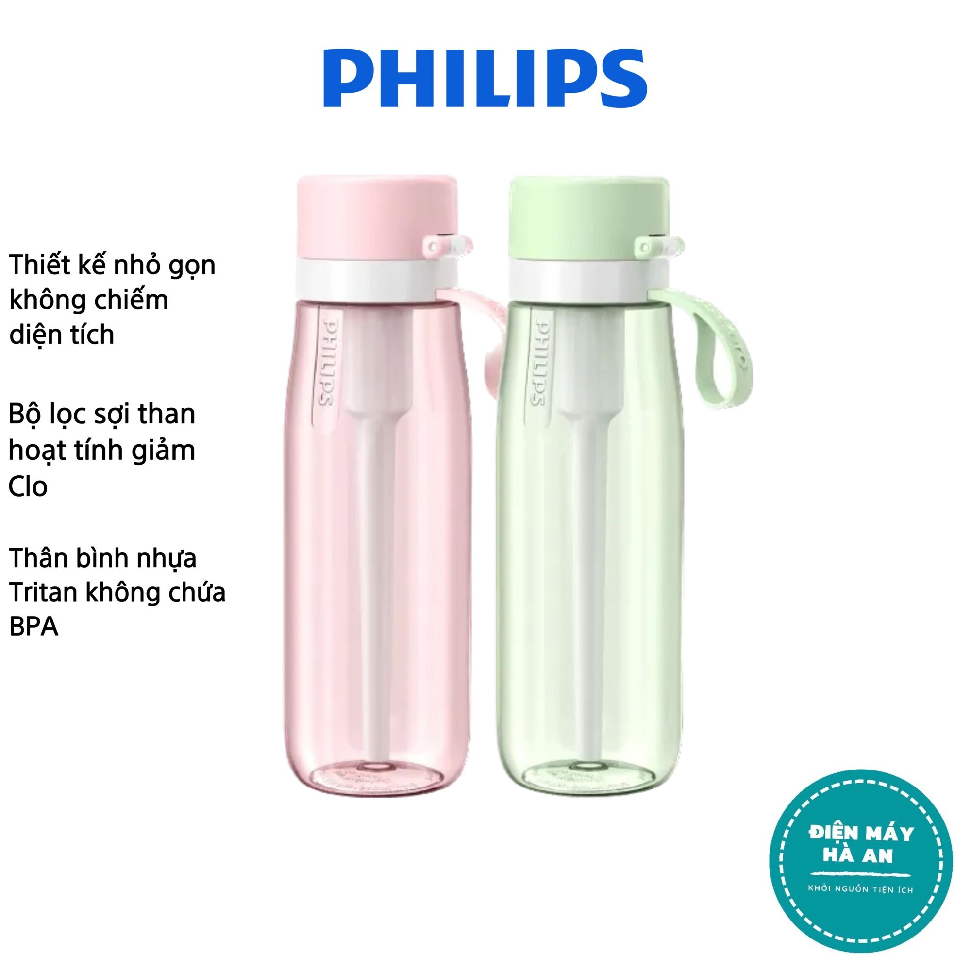 [HÀNG CHÍNH HÃNG] Bình lọc nước Philips AWP2732PK/97