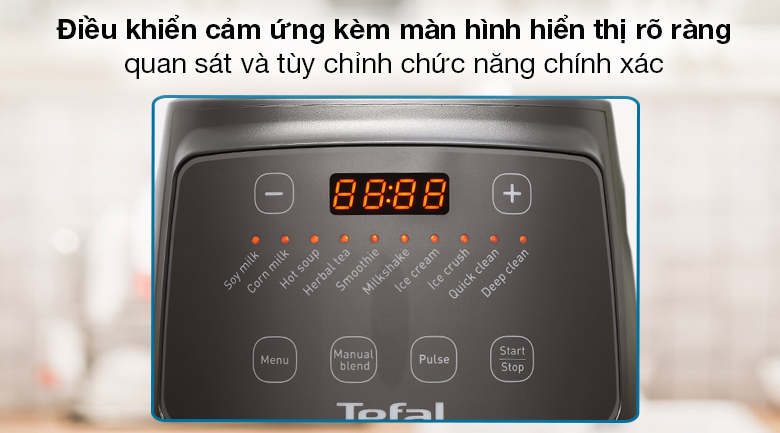 [HÀNG CHÍNH HÃNG] Máy làm sữa hạt đa năng Tefal BL967B66