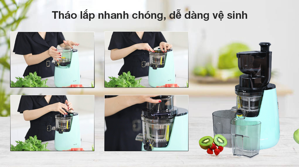 [HÀNG CHÍNH HÃNG] Máy ép chậm Kalite KL-598 (Xuất xứ Thái Lan) KL598