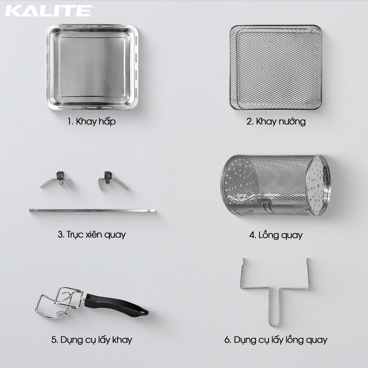 Nồi chiên hơi nước KALITE STEAM FUSION PRO, 4in1 chiên, hấp, nướng, rã đông, 20 lít