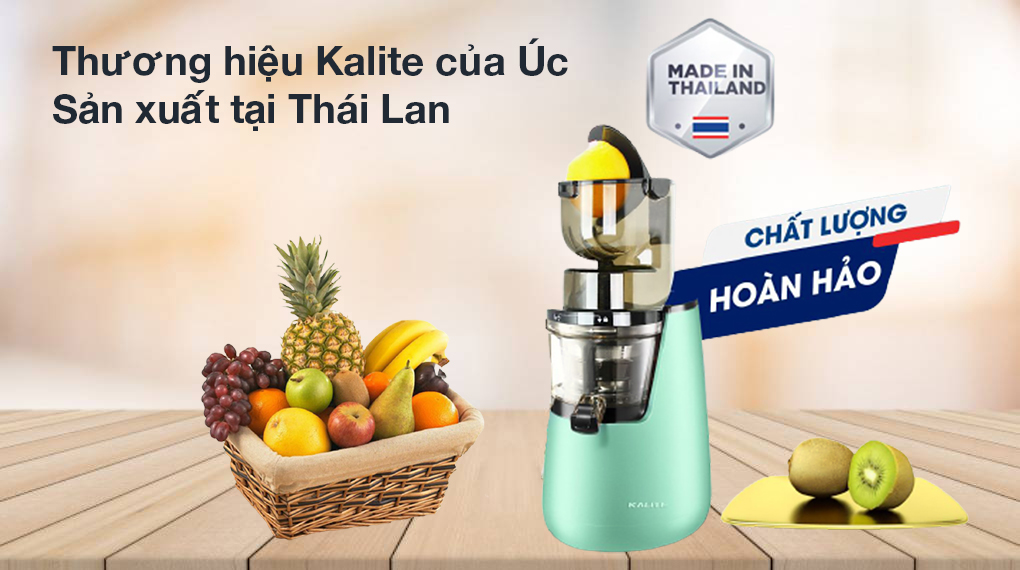 [HÀNG CHÍNH HÃNG] Máy ép chậm Kalite KL-598 (Xuất xứ Thái Lan) KL598