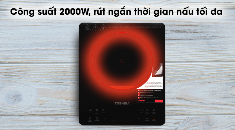 [HÀNG CHÍNH HÃNG] Bếp từ Toshiba IC-20S1PV