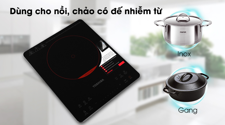 [HÀNG CHÍNH HÃNG] Bếp từ Toshiba IC-20S1PV