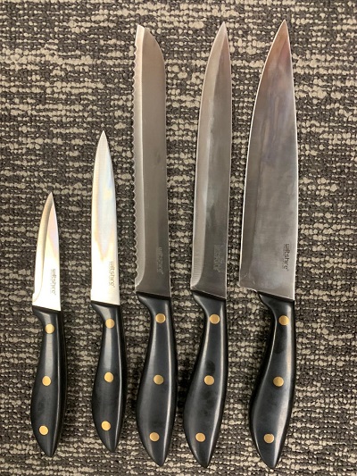 [GIẢM 30%] Bộ dao inox Wiltshire Triple Rivet 6 món cán nhựa
