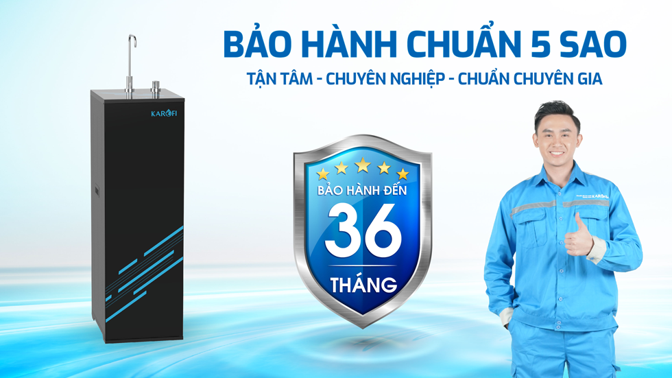 [HÀNG CHÍNH HÃNG] MÁY LỌC NƯỚC KAROFI KAQ-D20 - 11 LÕI