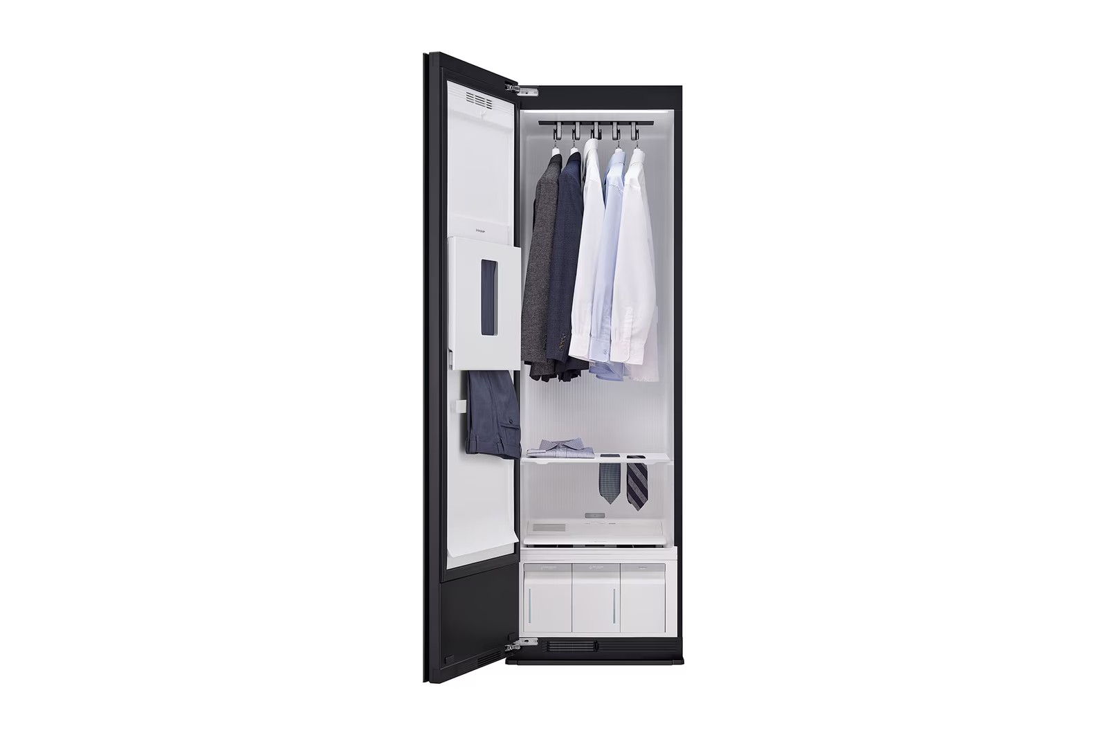 [GIẢM 30%] [CHÍNH HÃNG] Tủ chăm sóc quần áo thông minh LG styler SC5MNR4G 5 móc màu xanh lá cây