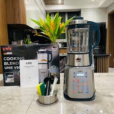 [HÀNG CHÍNH HÃNG] Máy làm sữa hạt UNIE V9S PRO dung tích 1,75L, xay nấu siêu êm, vệ sinh khử khuẩn tự động