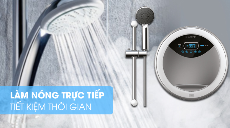 [Hàng chính hãng] Máy nước nóng trực tiếp Ariston 4500W RT45PE-VN (New)