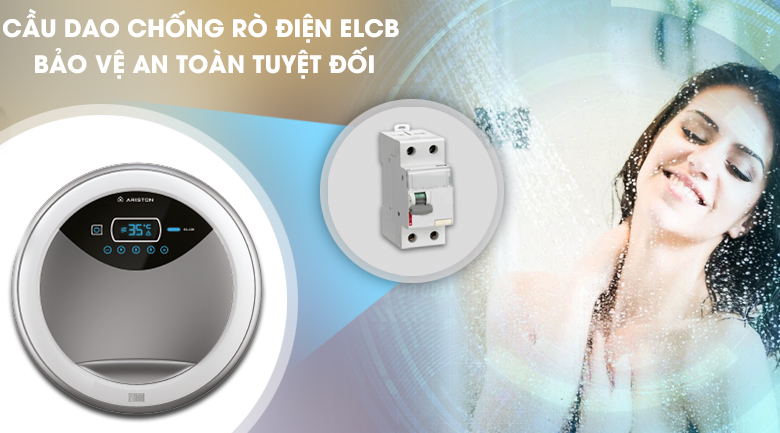 [Hàng chính hãng] Máy nước nóng trực tiếp Ariston 4500W RT45PE-VN (New)