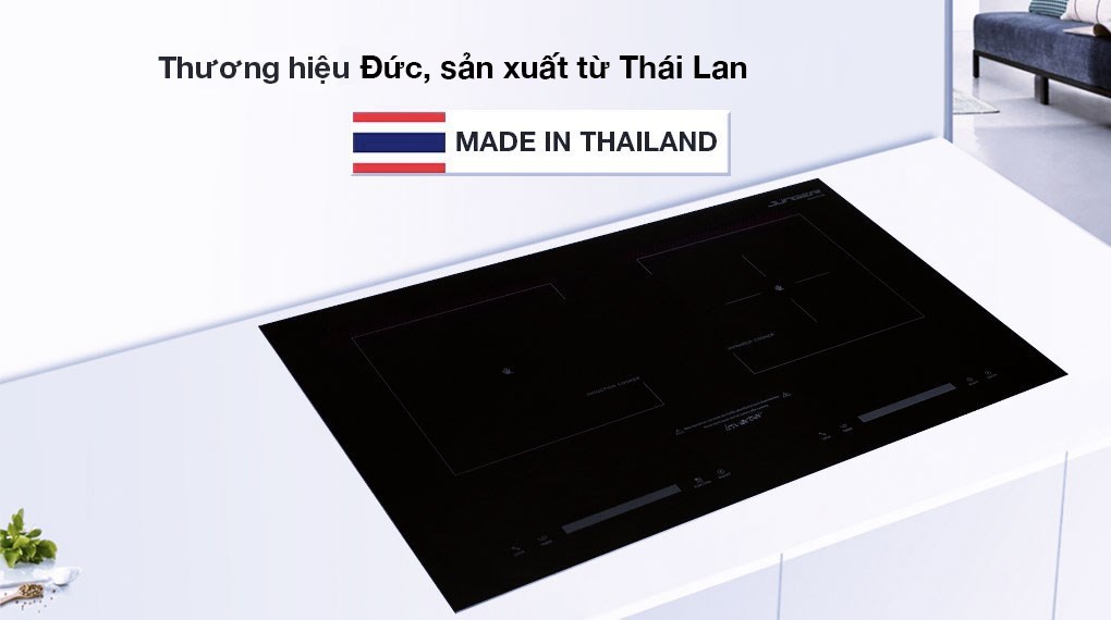 [HÀNG CHÍNH HÃNG] Bếp đôi từ-hồng ngoại Junger SIS-66 3100W - Thương hiệu Đức