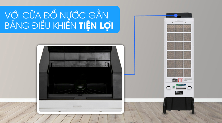 [CHÍNH HÃNG] Quạt điều hoà làm mát không khí BOSS S102 - xuất xứ Thương hiệu Nhật Bản
