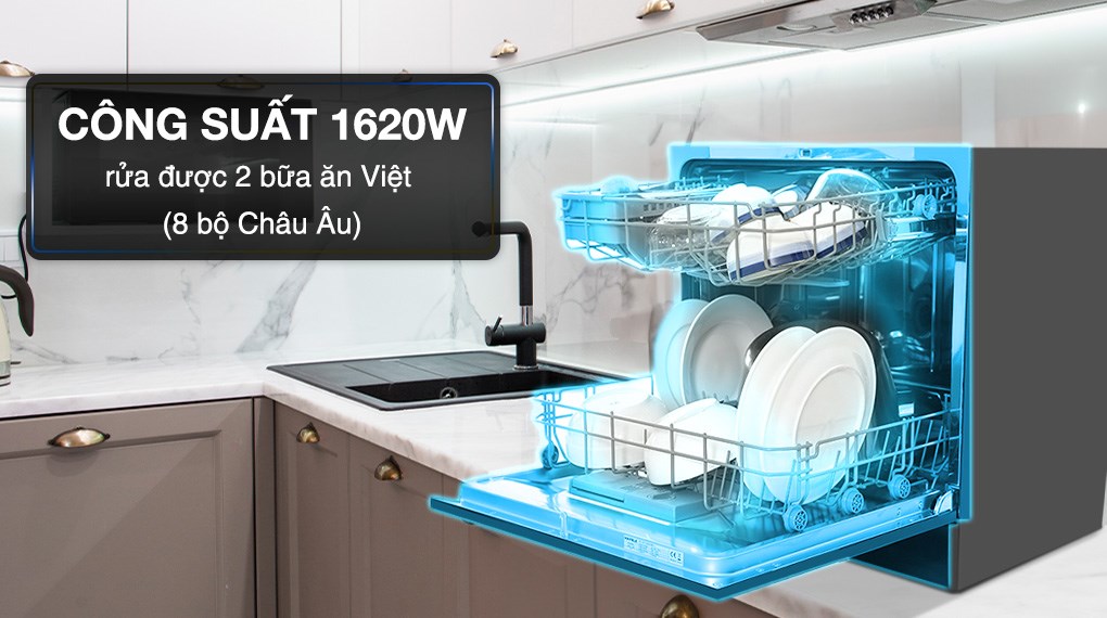 [HÀNG CHÍNH HÃNG] Máy rửa chén mini Hafele HDW-T5531B (538.21.350)