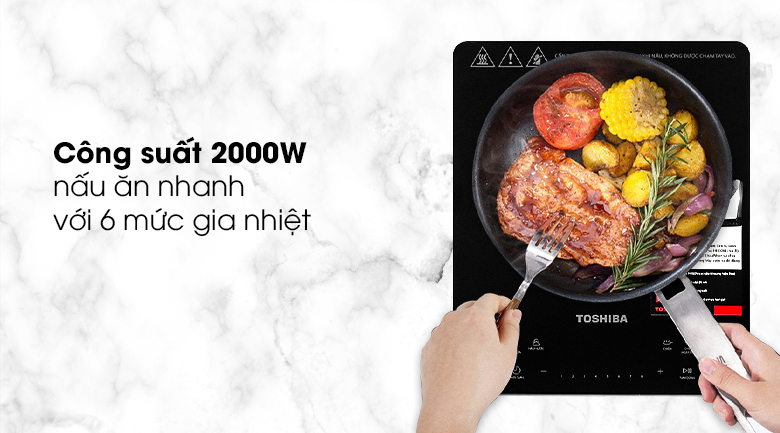 [HÀNG CHÍNH HÃNG] Bếp từ Toshiba IC-20S1PV