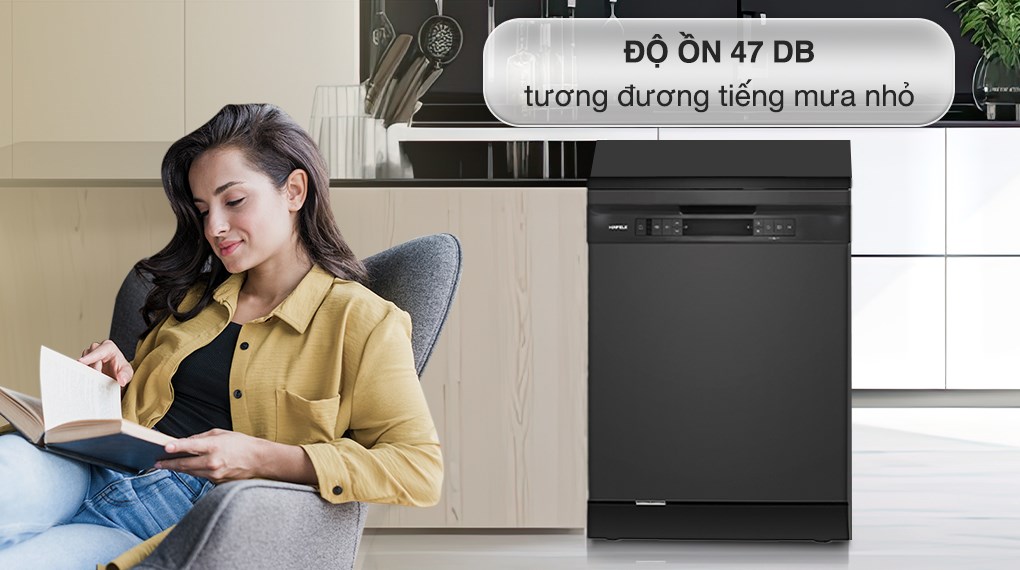 [HÀNG CHÍNH HÃNG] Máy rửa chén độc lập Hafele HDW-F605B (535.29.660)