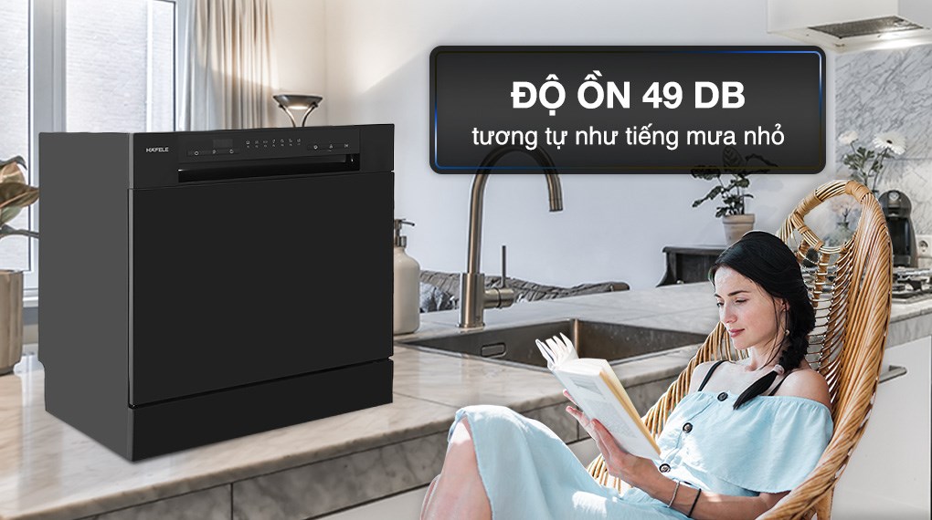 [HÀNG CHÍNH HÃNG] Máy rửa chén mini Hafele HDW-T5531B (538.21.350)