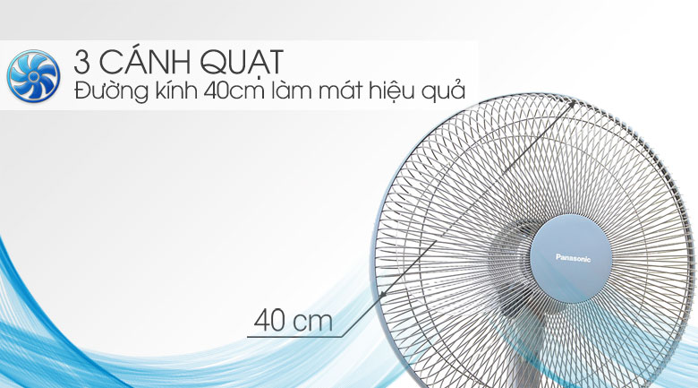 [F-409K] [Hàng chính hãng] Quạt đứng Panasonic F-409KB/ F-409KBE/ F-409KMR / F-400C