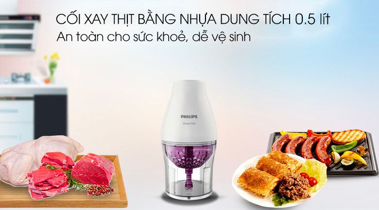 [HÀNG CHÍNH HÃNG] Máy xay thịt Philips HR2505