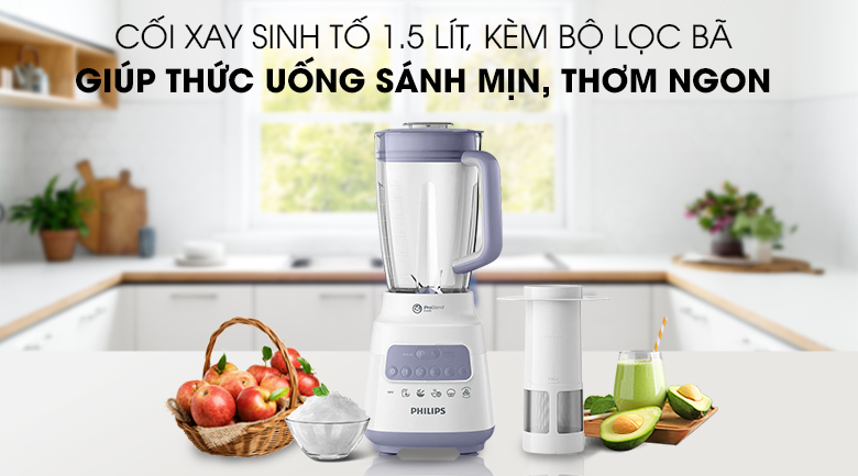 [HR2223/00][CHÍNH HÃNG] Máy xay sinh tố Philips HR2223