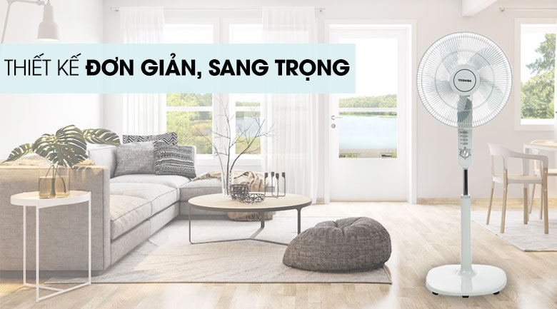 [HÀNG CHÍNH HÃNG] [F-LSA10] Quạt đứng Toshiba F-LSA10(K)VN / F-LSA10(H)VN / F-LSA10(W)VN