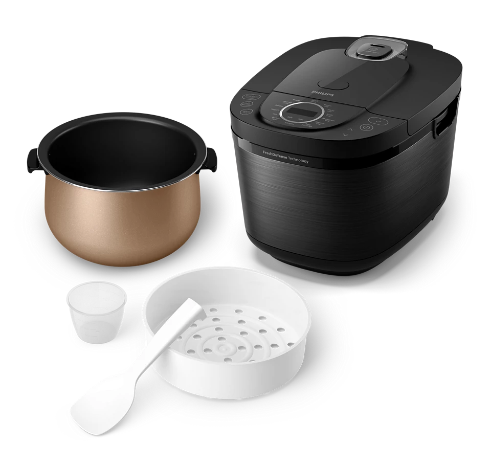 [HÀNG CHÍNH HÃNG] Nồi cơm điện tử Philips 1.8 lít HD4814/31