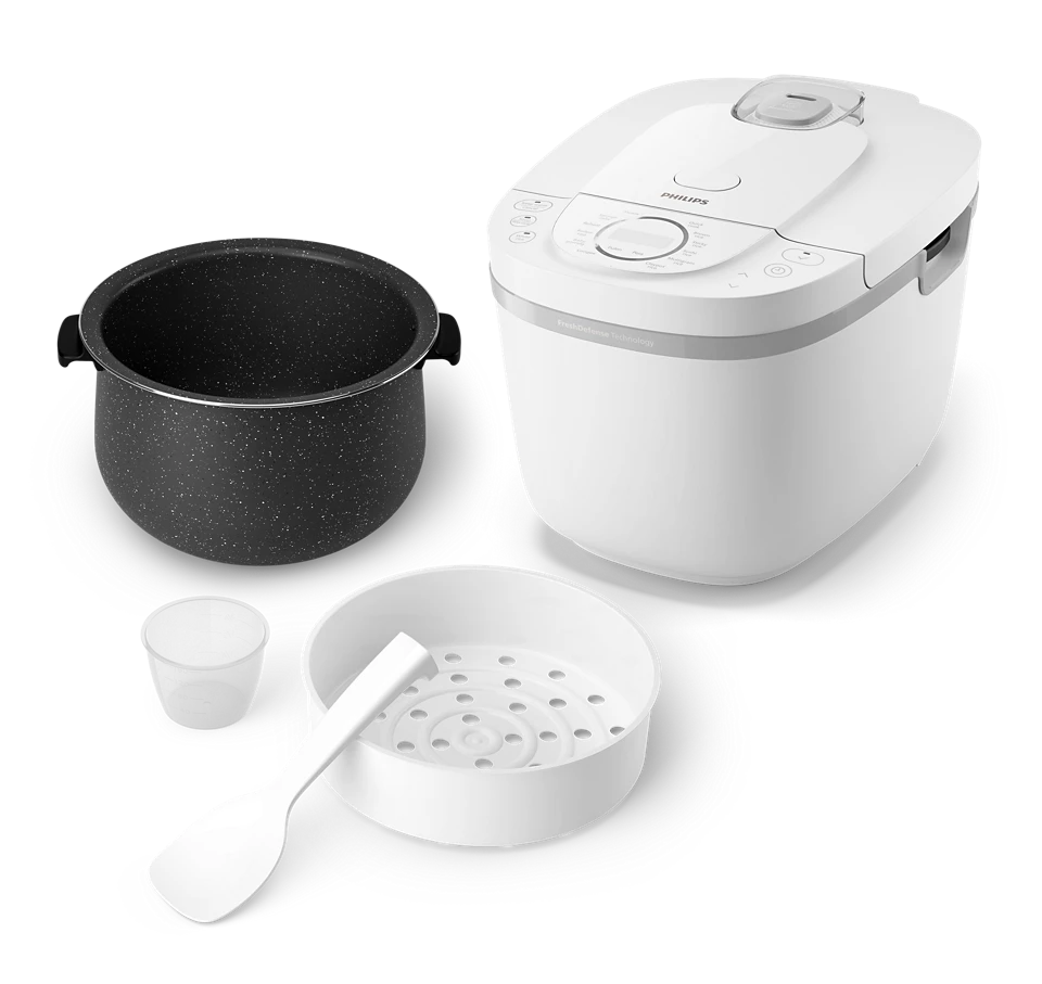 [HÀNG CHÍNH HÃNG] Nồi cơm điện tử Philips 1.8 lít HD4717/30