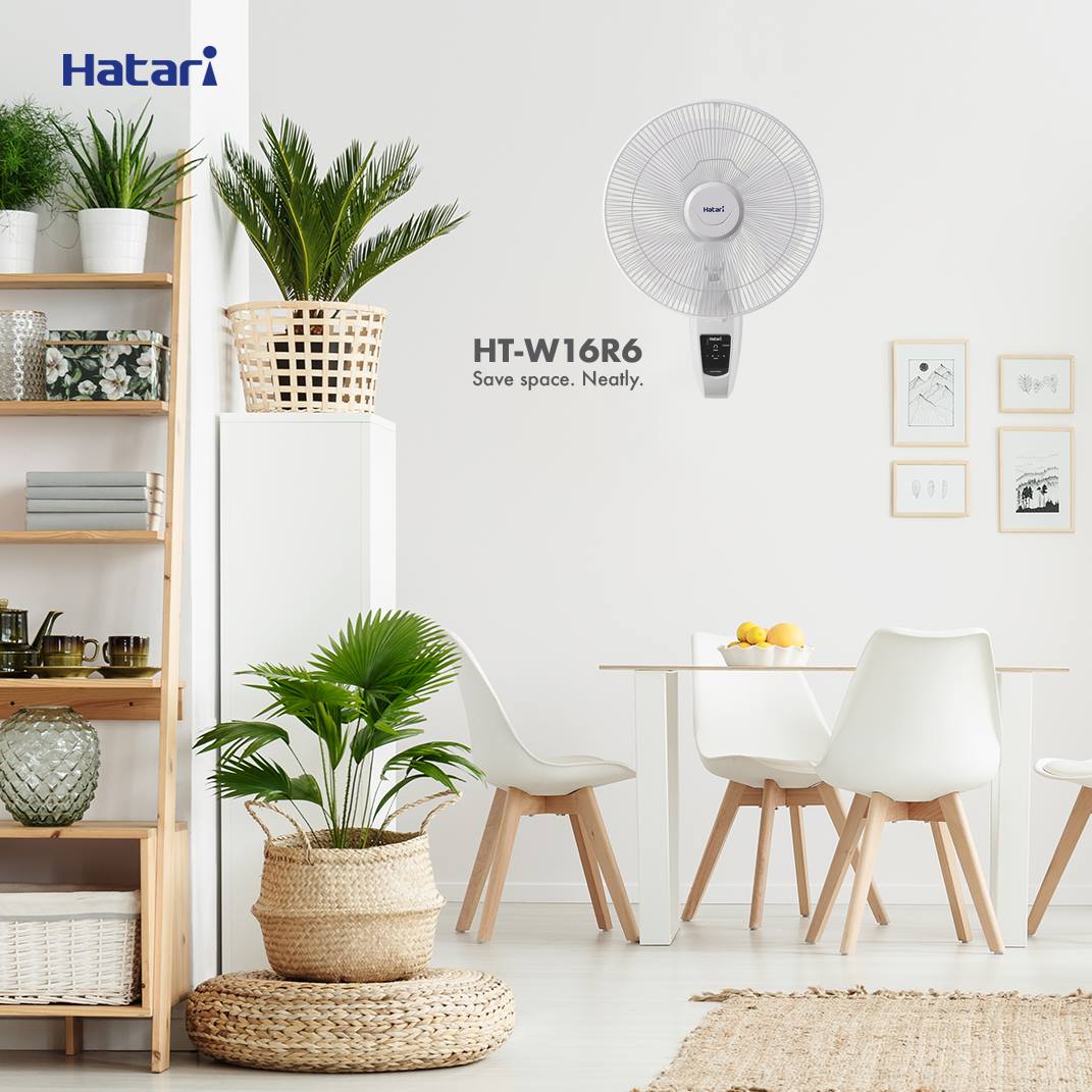 [Hàng chính hãng] Quạt treo tường HATARI HT-W16R1