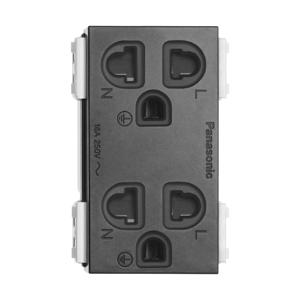 Ổ cắm đôi WEG15829B-G