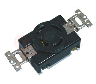 WF2430B-Ổ cắm locking gắn âm 3P + Ground 30A 250VAC (Hàng chính hãng)