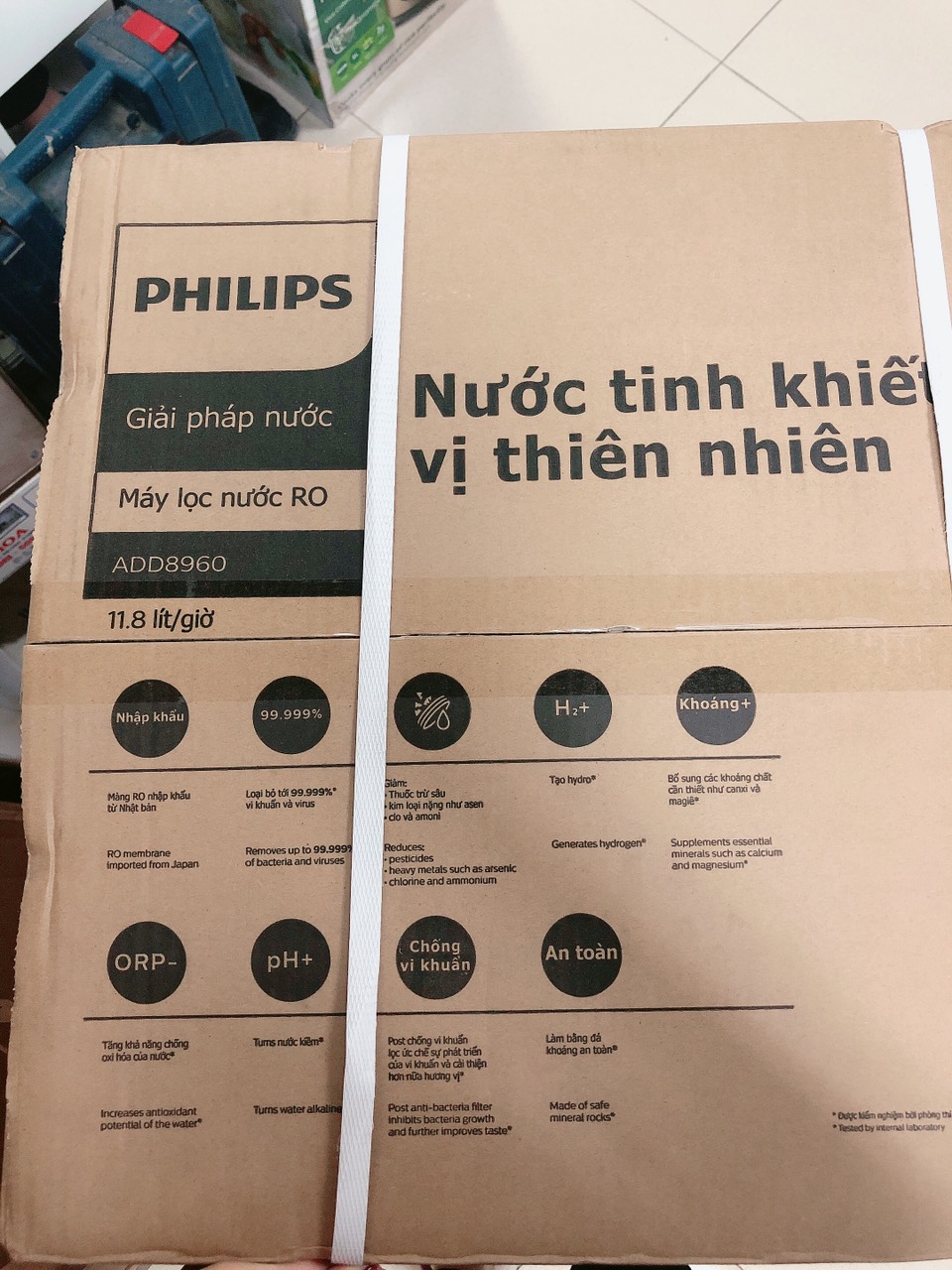 [CHÍNH HÃNG] Máy lọc nước RO Philips ADD8960 8 lõi