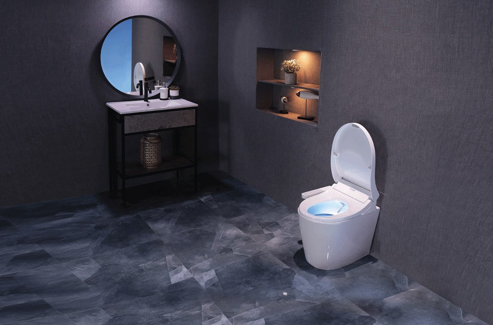 [HÀNG CHÍNH HÃNG] Bồn rửa vệ sinh dùng pin( Bidet BA – 35AVN)