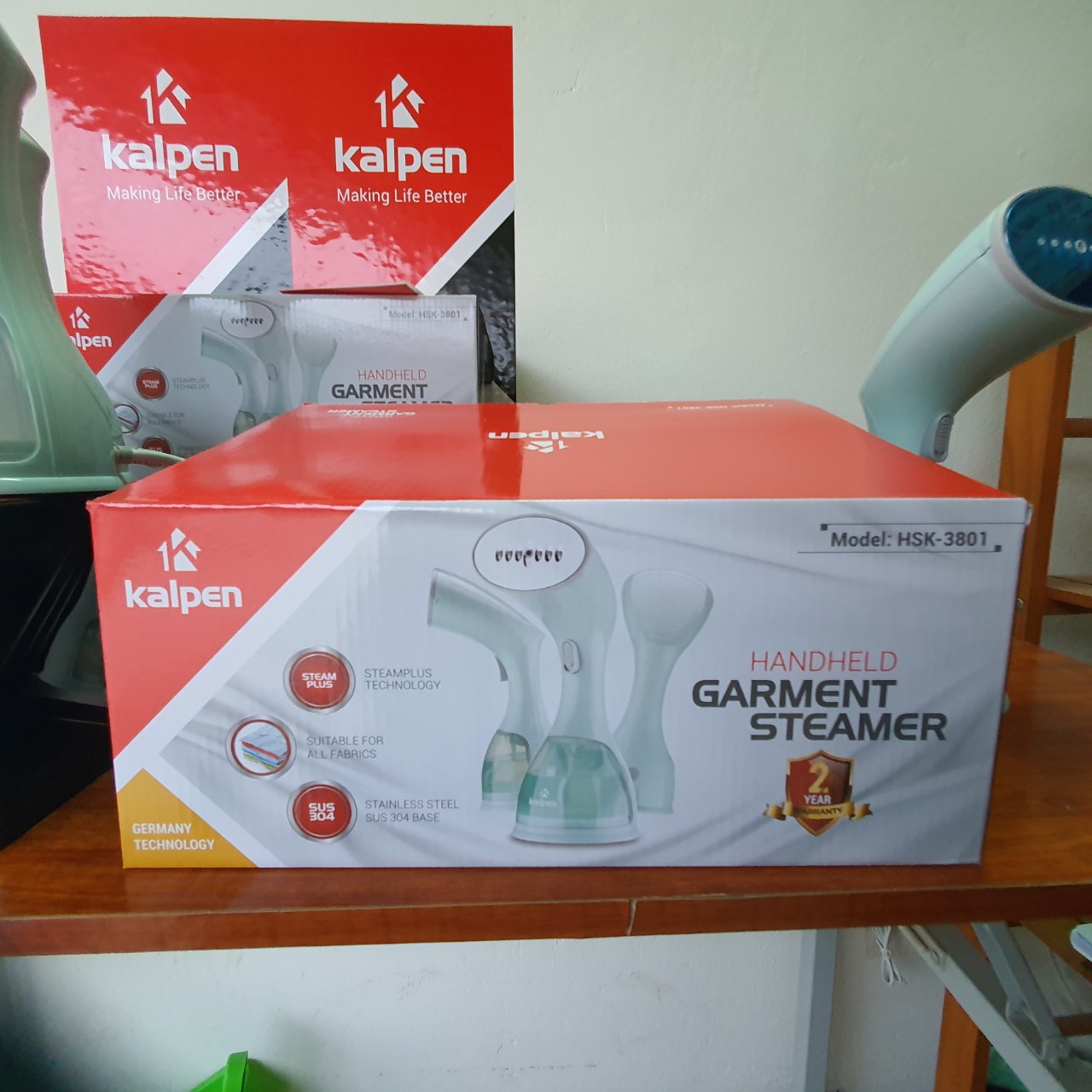 Bàn Ủi Hơi Nước Cầm Tay Thông Minh Kalpen