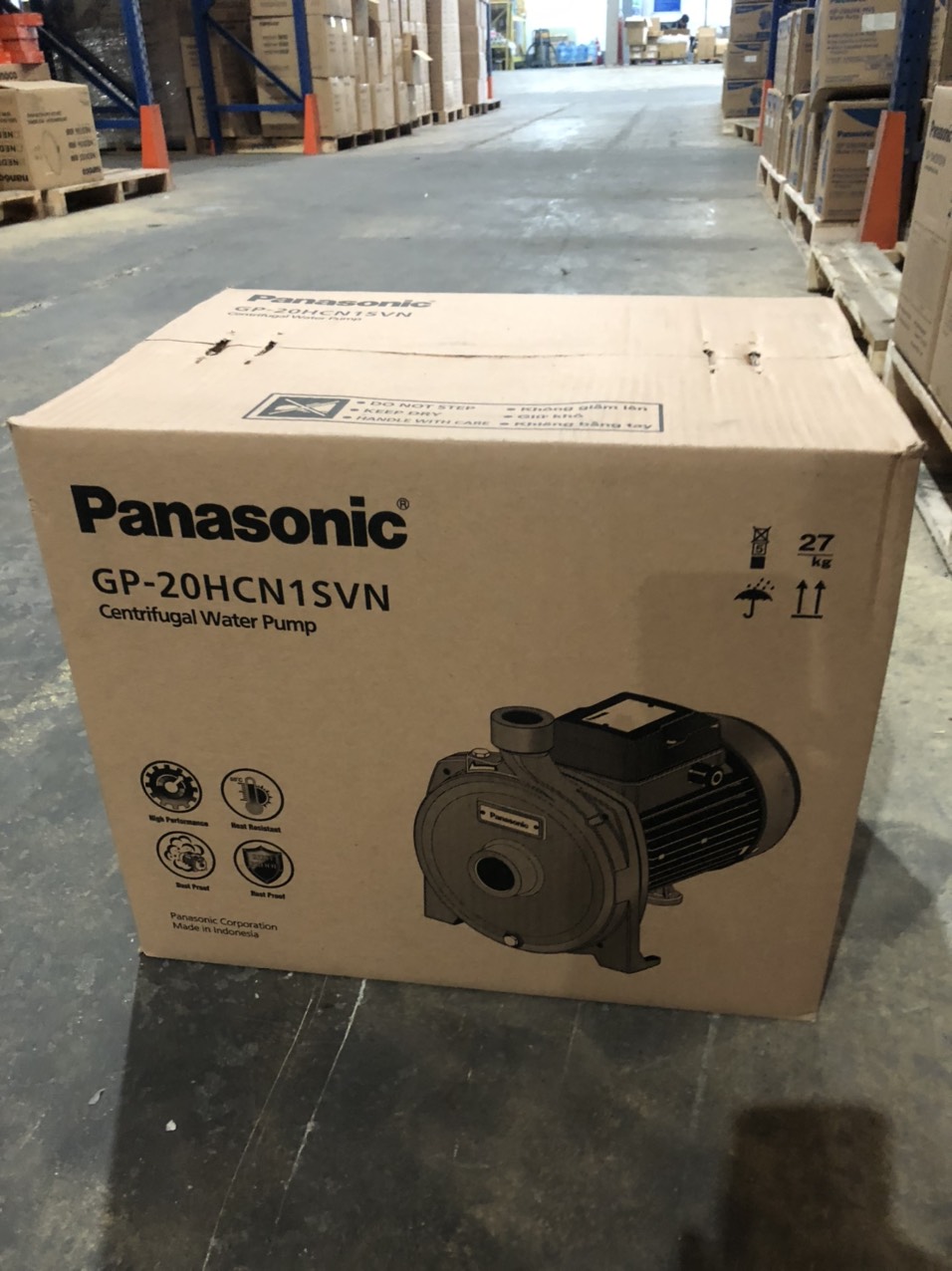 [CHÍNH HÃNG] Máy bơm ly tâm trục ngang Panasonic GP-20HCN1SVN - 2HP